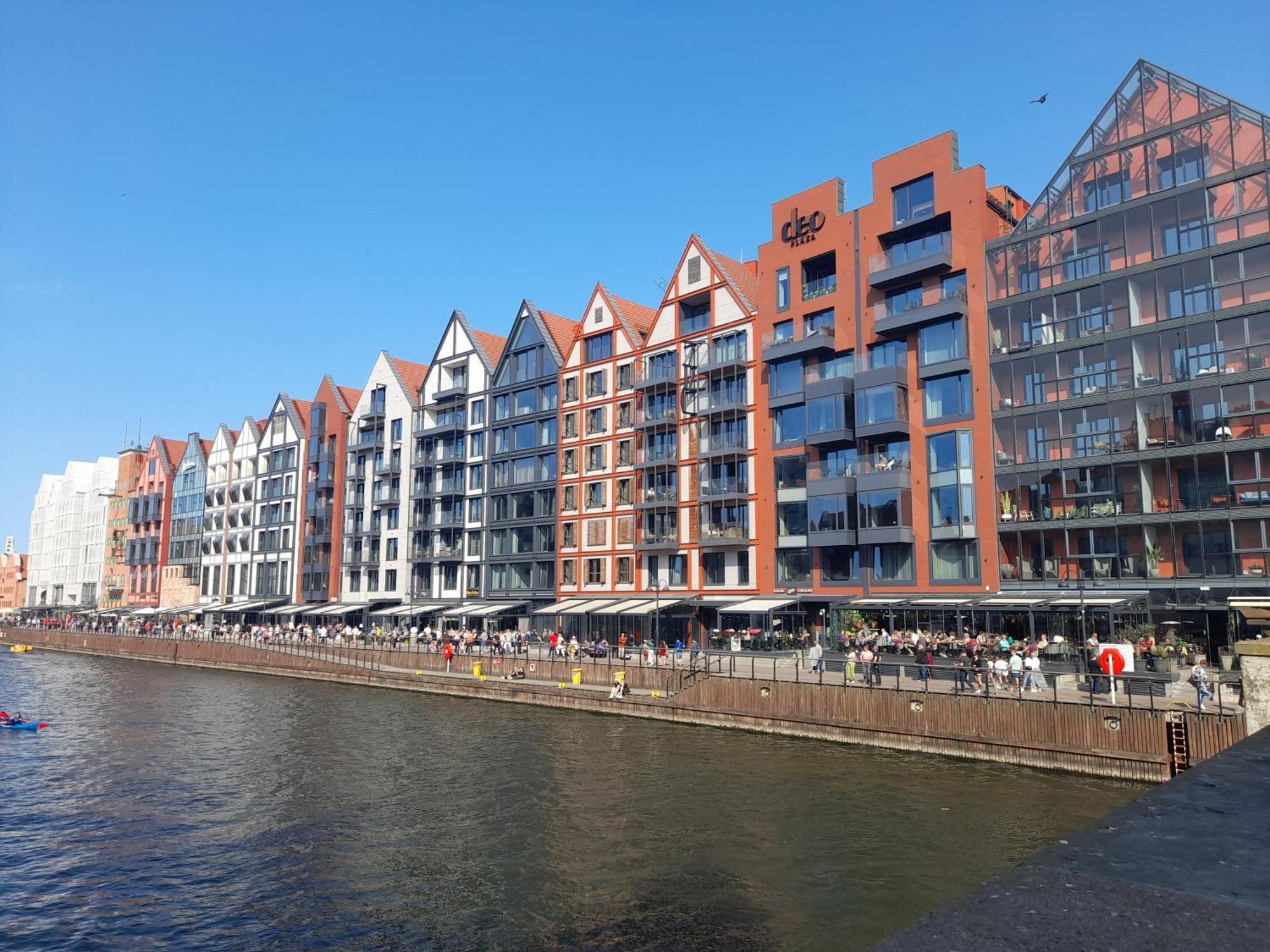 Apartment With An Amazing View Gdansk Exterior photo